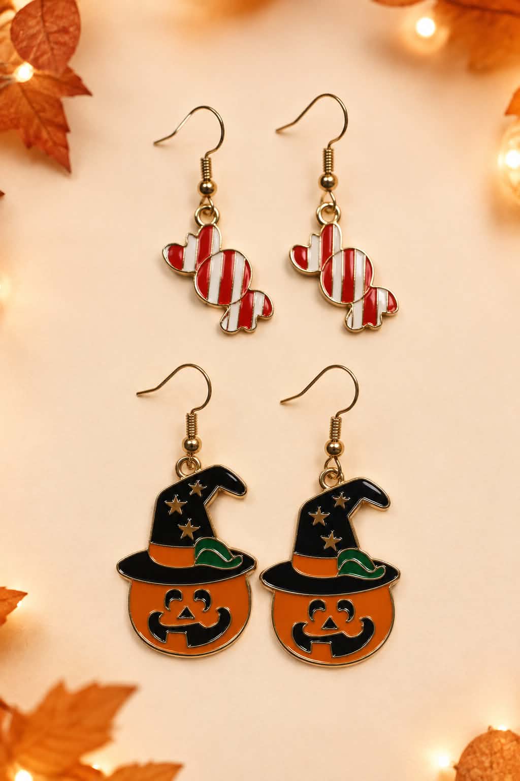 Pumpkin Parade™ Multicolor Earring (4 Different Sets)