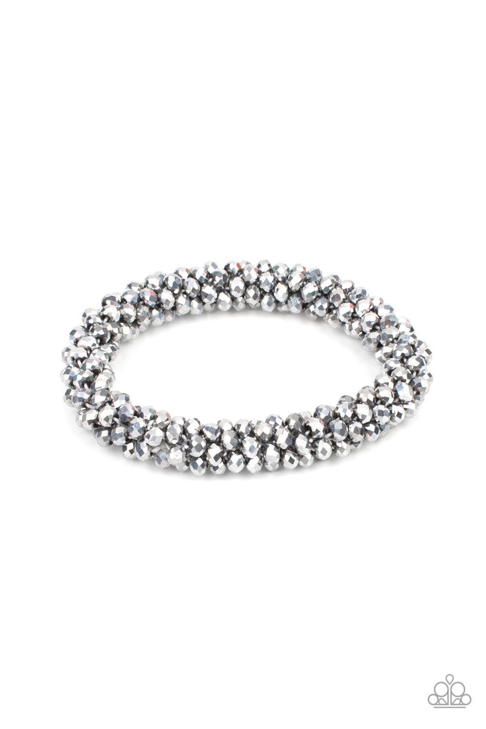 Wake Up and Sparkle - Silver Paparazzi Bracelet $5 Jewelry with Janet Morgan Bracelets