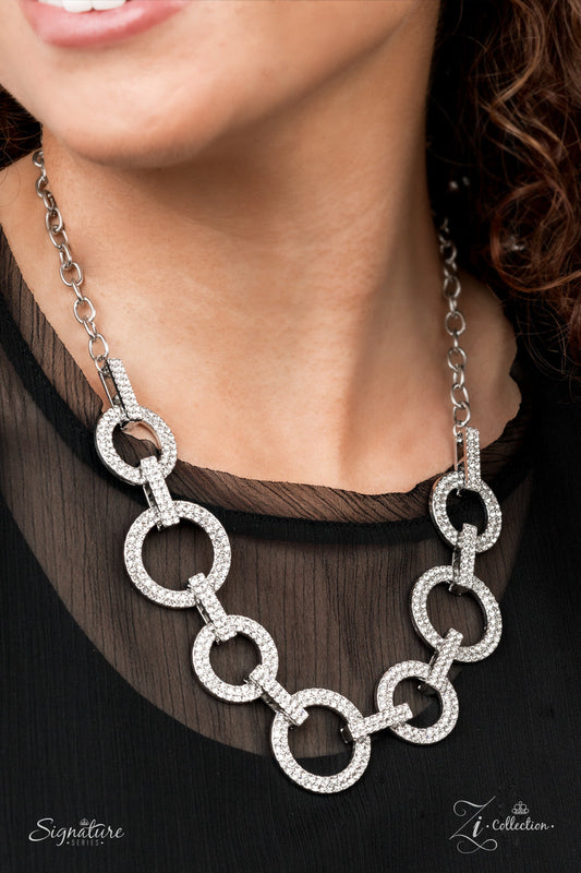 The Missy Zi Collection Paparazzi Accessories Necklace (2021) $5 Jewelry with Janet Morgan Necklace