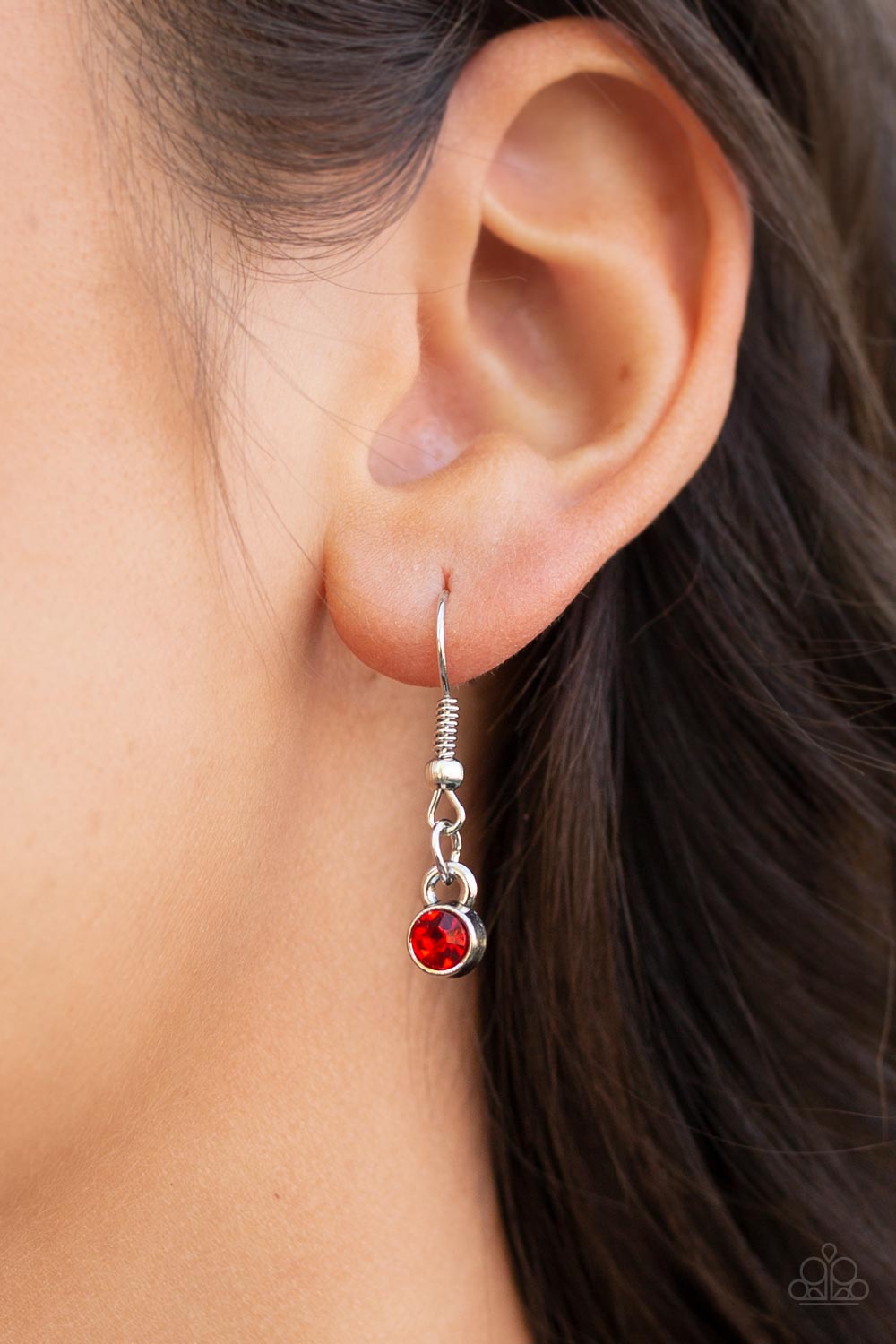 Star-Spangled Sass - Paparazzi Accessories Red Necklace $5 Jewelry with Janet Morgan Necklace