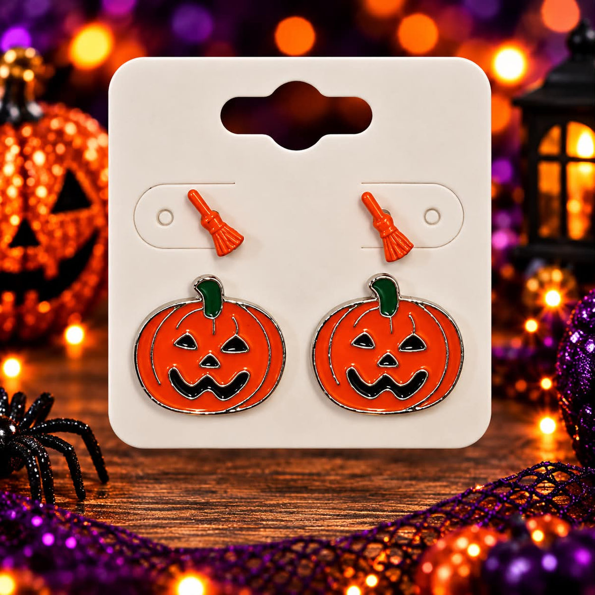 Harvest Festival™ 2-Pair Halloween Earring Sets