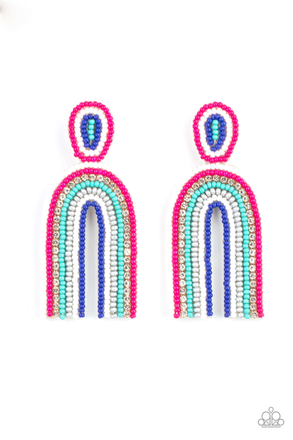 Rainbow Remedy - Paparazzi Accessories Multi Earrings $5 Jewelry with Janet Morgan Earrings