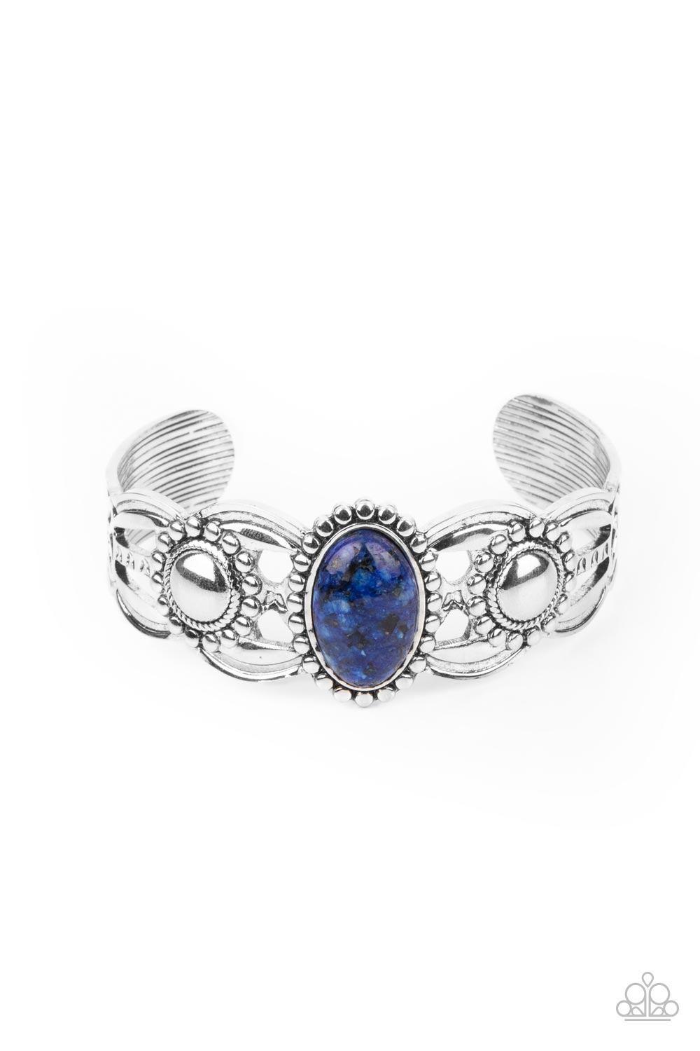 Solar Solstice - Blue Paparazzi Accessories Bracelet $5 Jewelry with Janet Morgan Bracelets