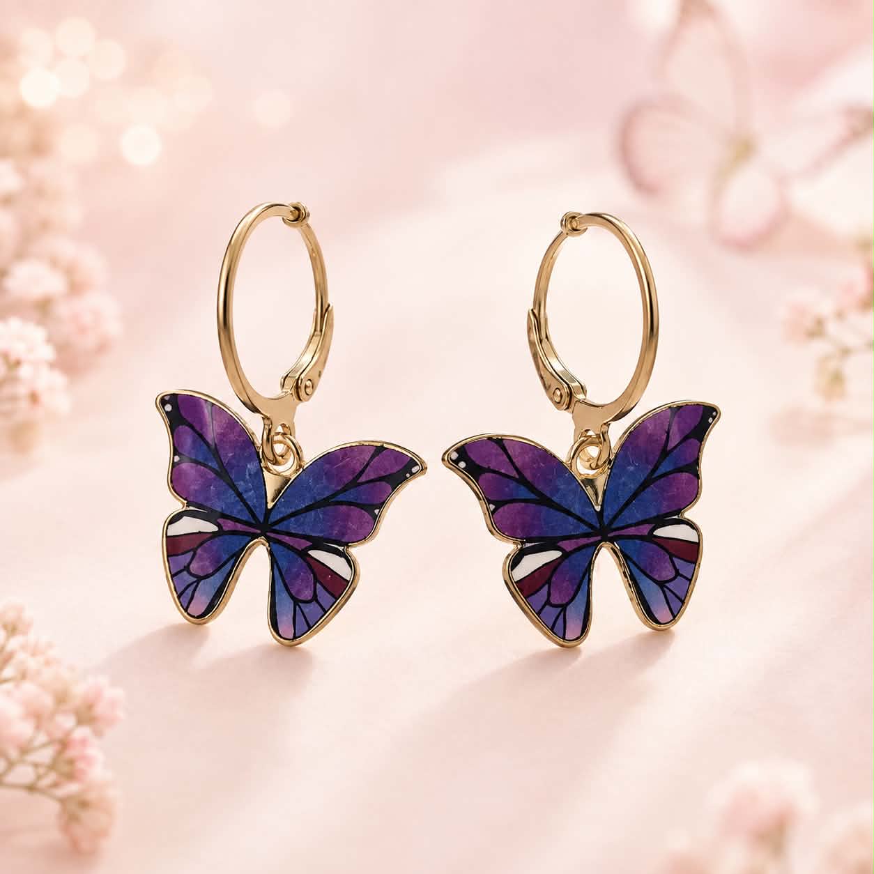 Enchanted Flutter™ Butterfly Earrings