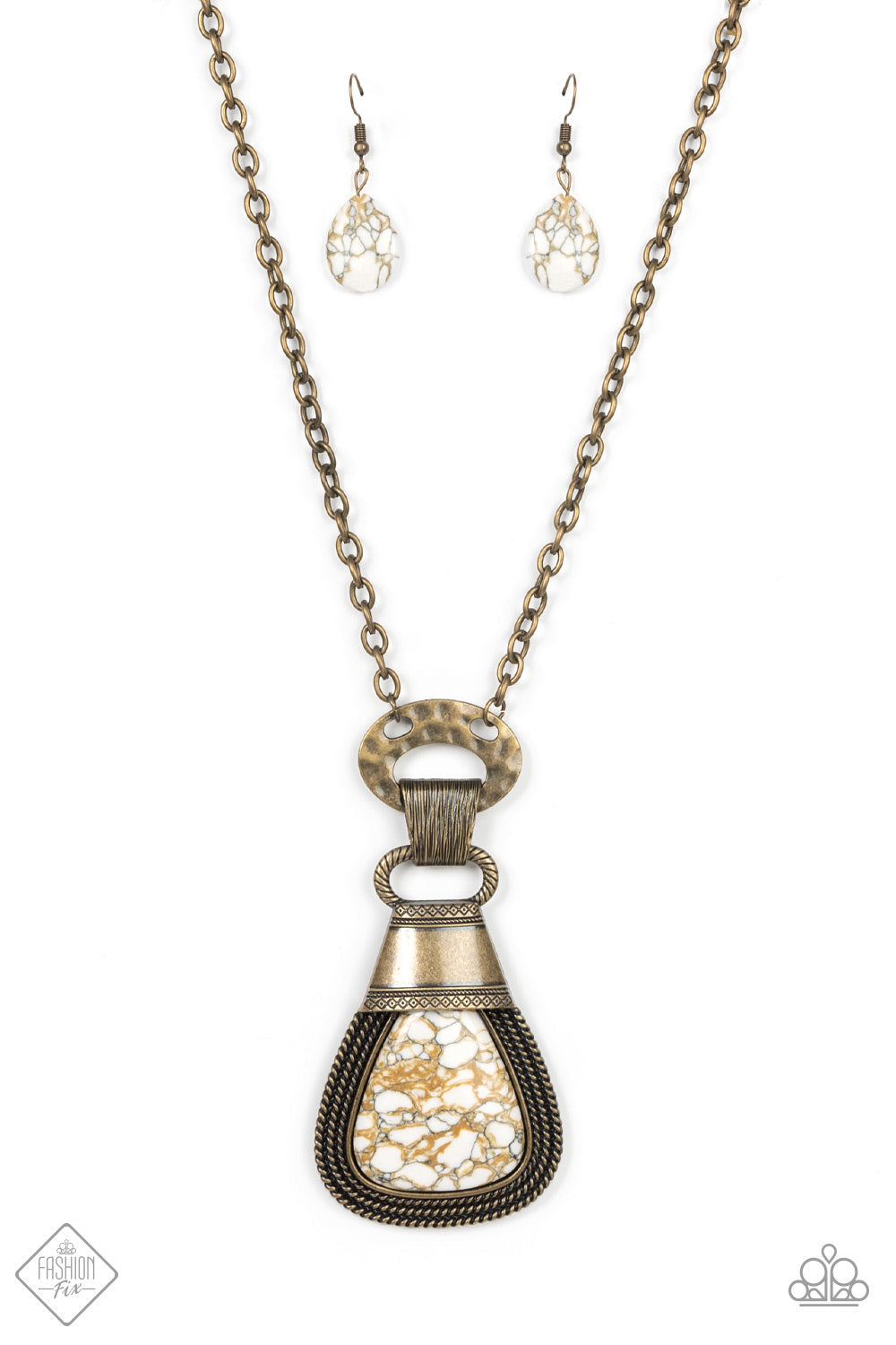 TMST Bling Rodeo Royale - Brass Paparazzi Accessories Necklace