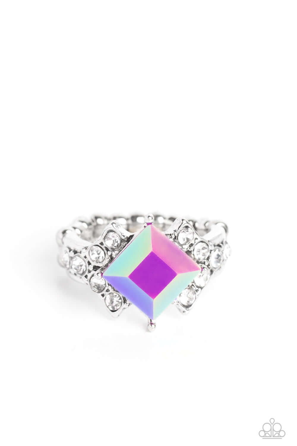 Mind-Blowing Brilliance - Paparazzi Accessories Purple Ring $5 Jewelry with Janet Morgan rings