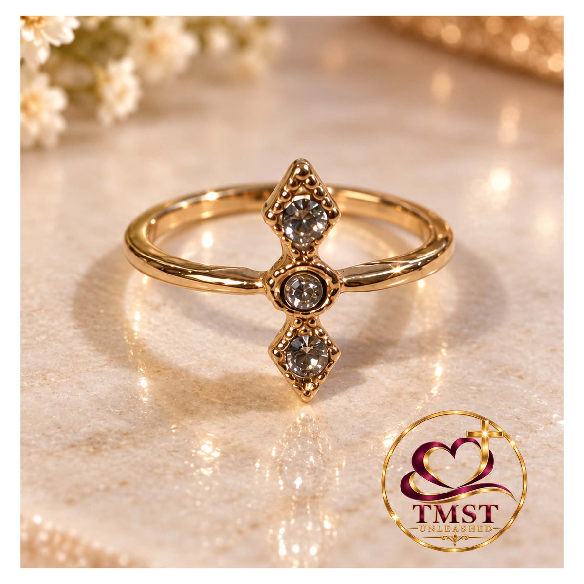 Golden Trinity™ Ring