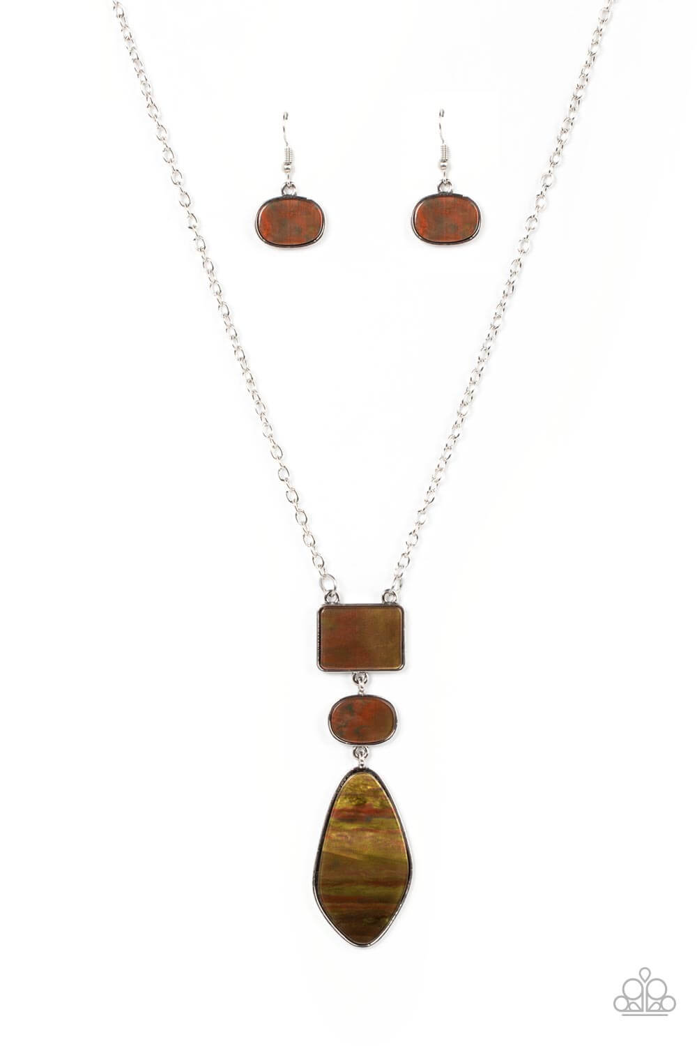 Hidden Cove - Paparazzi Accessories Brown Necklace $5 Jewelry with Janet Morgan Necklace