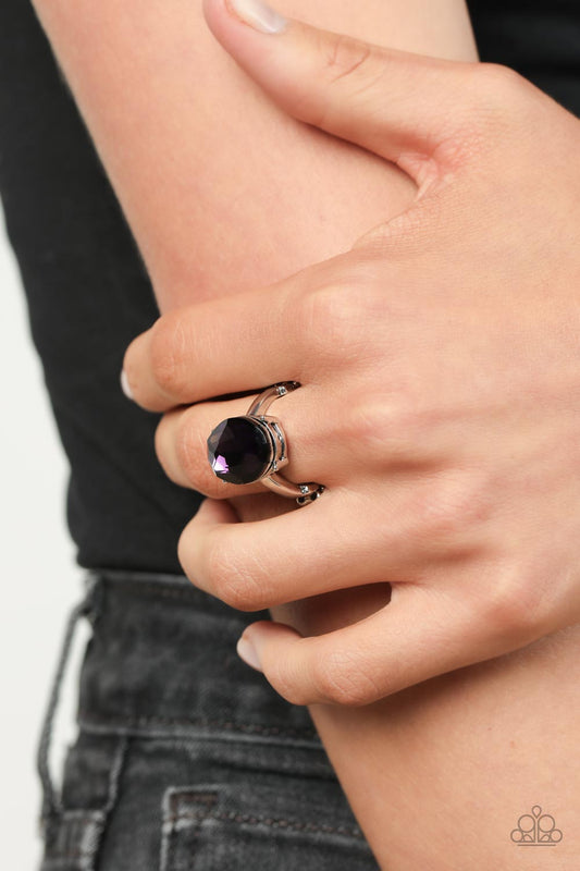 Updated Dazzle - Paparazzi Accessories Purple $5 Jewelry with Janet Morgan rings