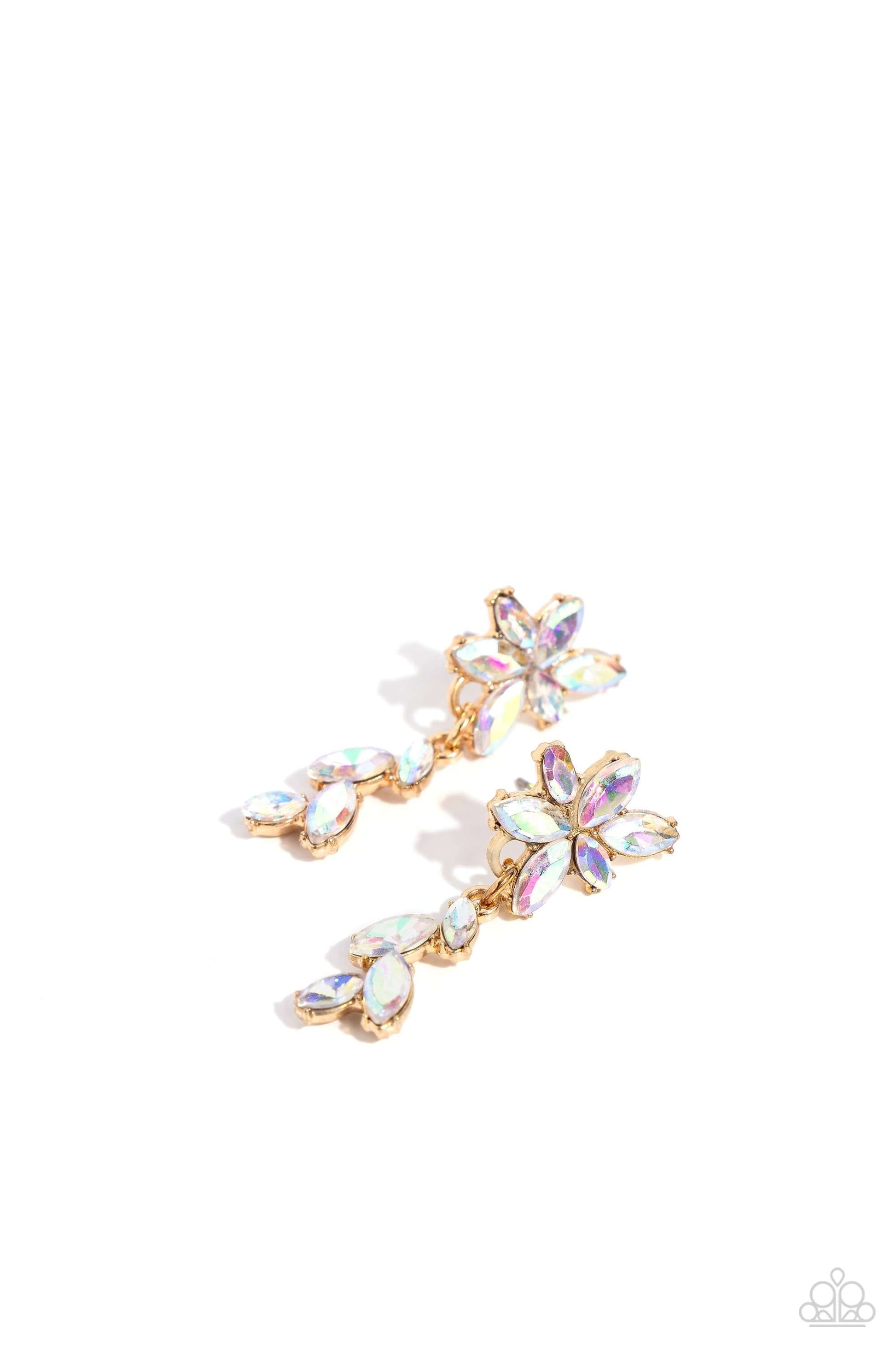 Goddess Grove - Multi Paparazzi Post Earrings $5 Jewelry with Janet Morgan Earrings