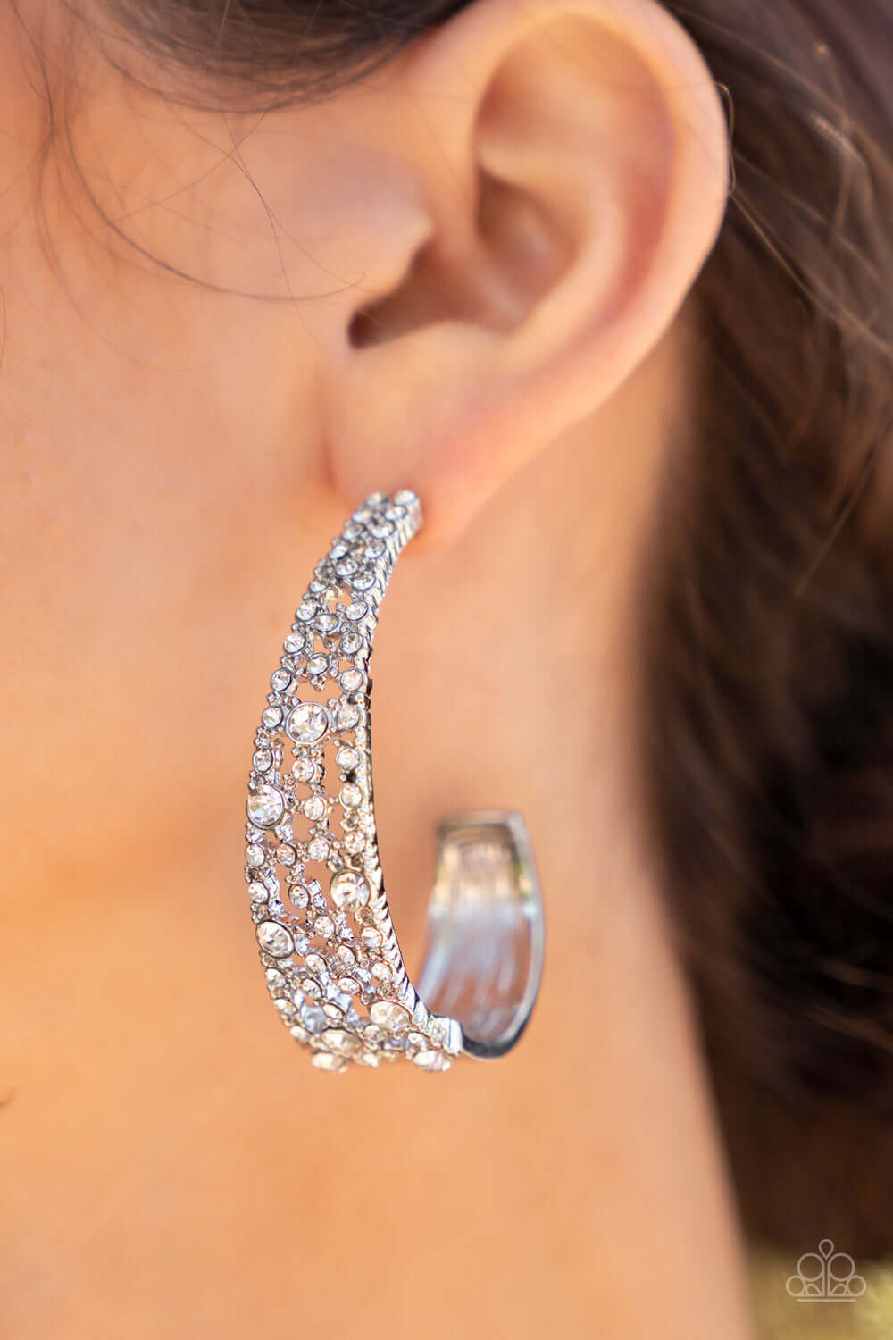 TMST Bling Cold as Ice - April Life of the Party Paparazzi Accessories Earrings