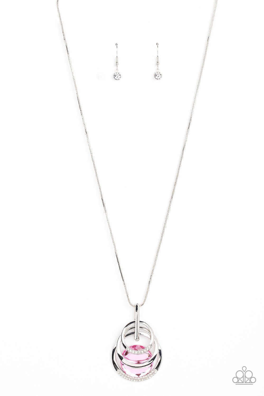 Spun Sparkle - Paparazzi Accessories Pink Necklace $5 Jewelry with Janet Morgan Necklaces