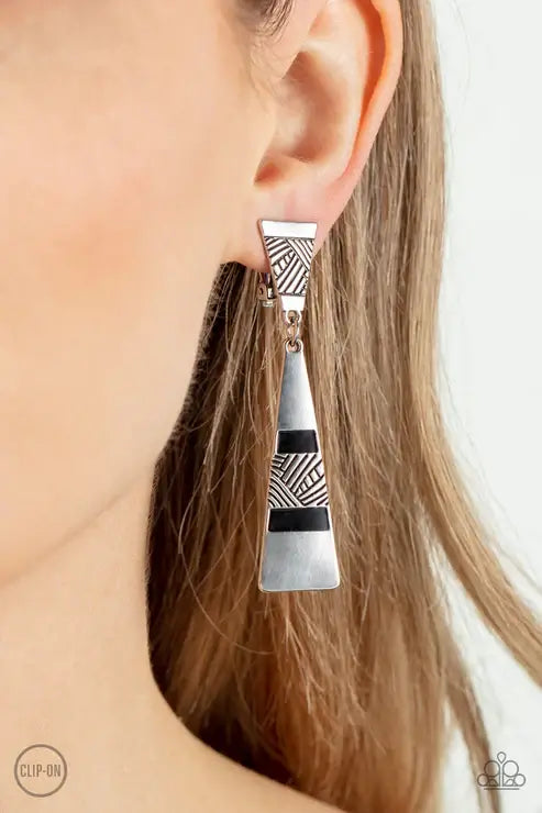 PAPARAZZI SAFARI SEEKER Clip-On Earrings $5 Jewelry with Janet Morgan EARRINGS