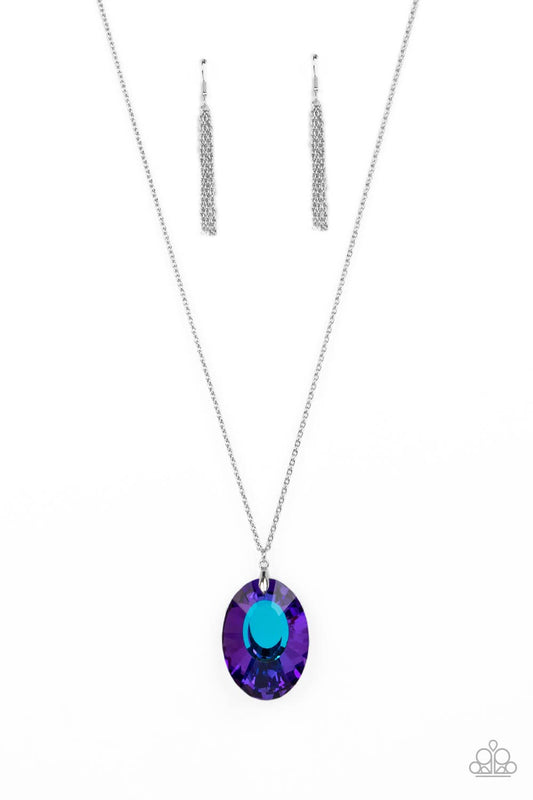 TMST Bling Celestial Essence Paparazzi Accessories Blue Necklace