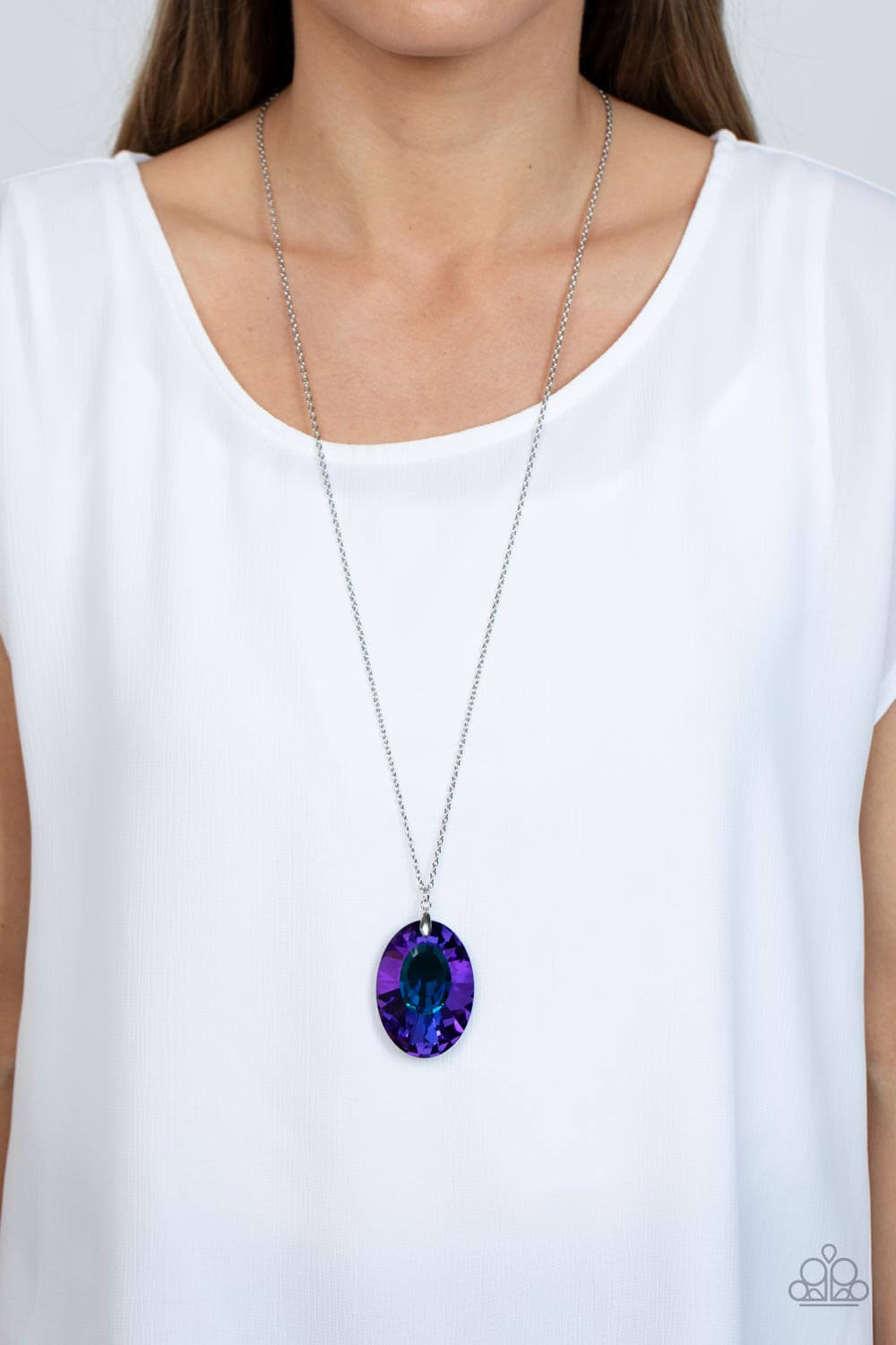 TMST Bling Celestial Essence Paparazzi Accessories Blue Necklace