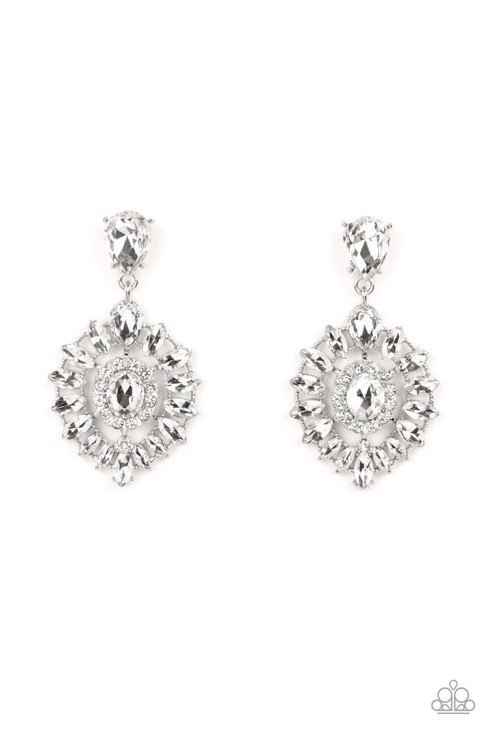 Life of the Party - August My Good LUXE Charm Rhinestone Earrings $5 Jewelry with Janet Morgan Earrings