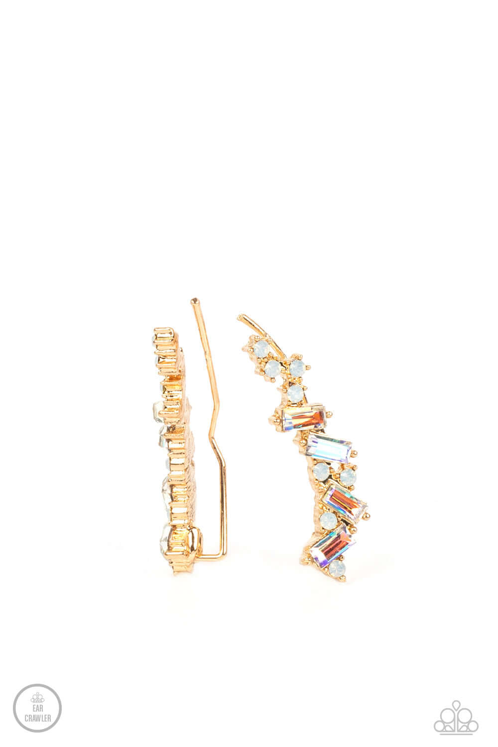 TMST Bling Stay Magical - Paparazzi Accessories Gold Ear Crawler Earrings