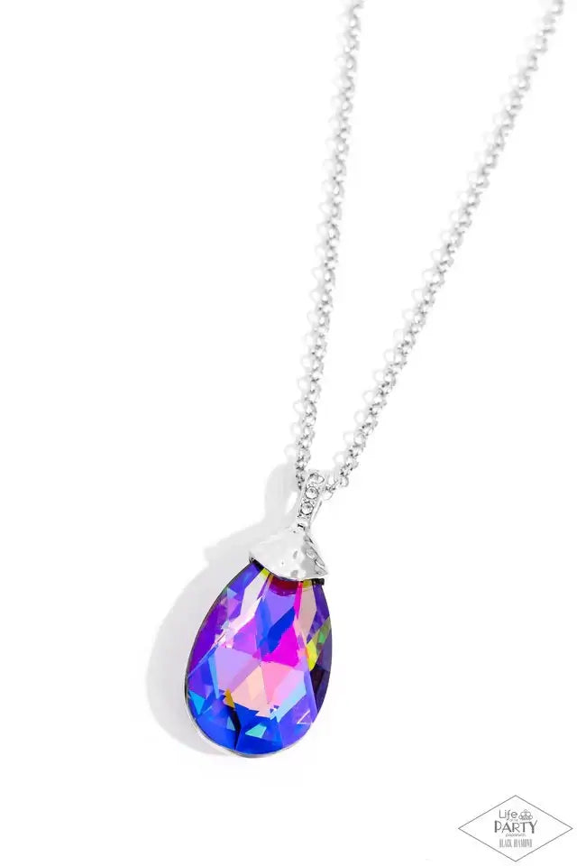 Paparazzi Necklace ~ Spellbinding Sparkle - Multi Accessories,Life of the Party Exclusive,Long Necklace,Multicolor,Necklace