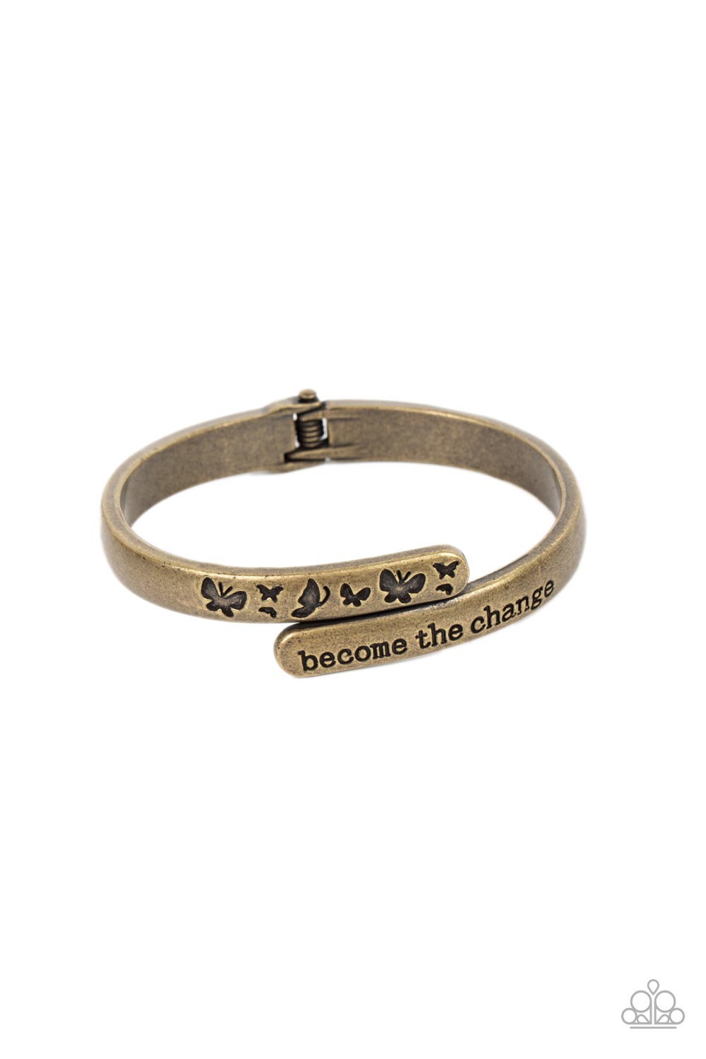 WINGS of Change Paparazzi Accessories Brass Bracelet $5 Jewelry with Janet Morgan Bracelets