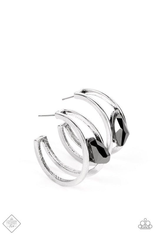 Unrefined Reverie - Silver Paparazzi Accessories Earrings $5 Jewelry with Janet Morgan Earrings