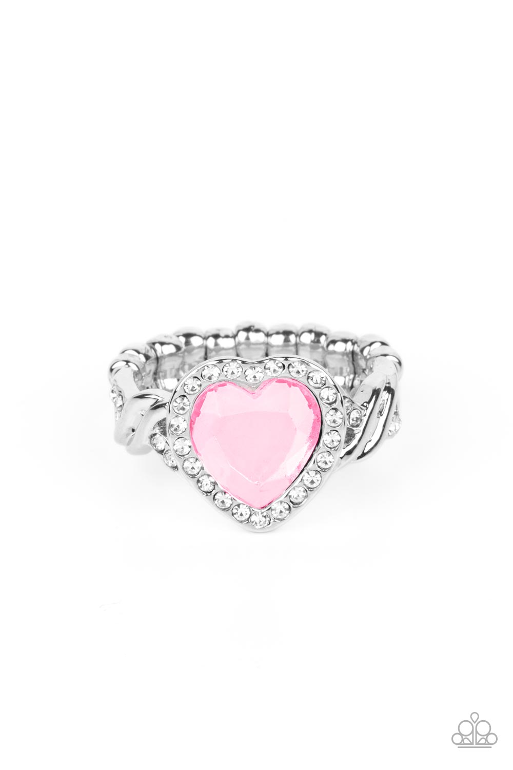 Committed to Cupid - Paparazzi Accessories Pink $5 Jewelry with Janet Morgan rings
