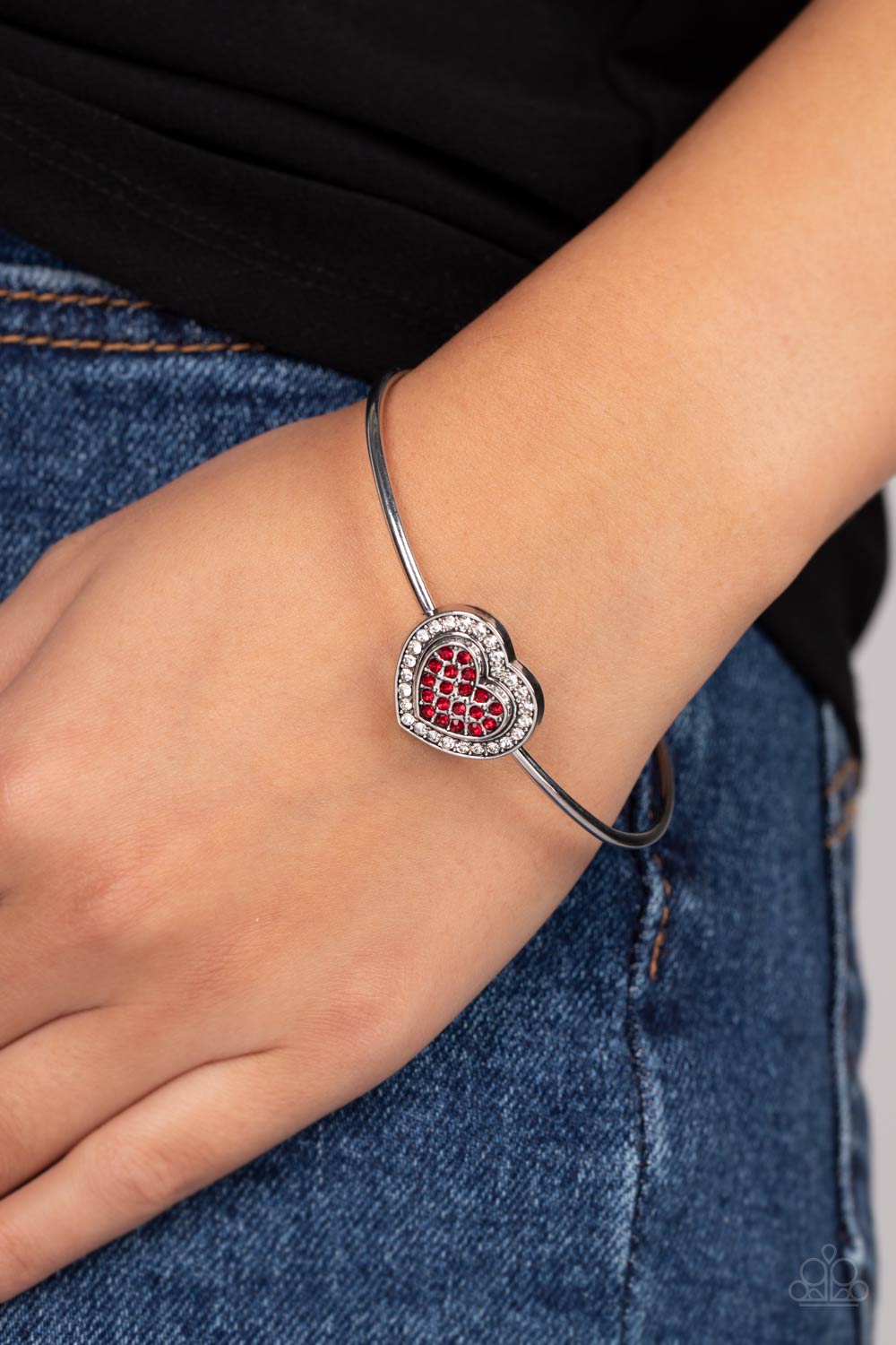 Stunning Soulmates - Red Paparazzi Accessories Bracelet $5 Jewelry with Janet Morgan Bracelets
