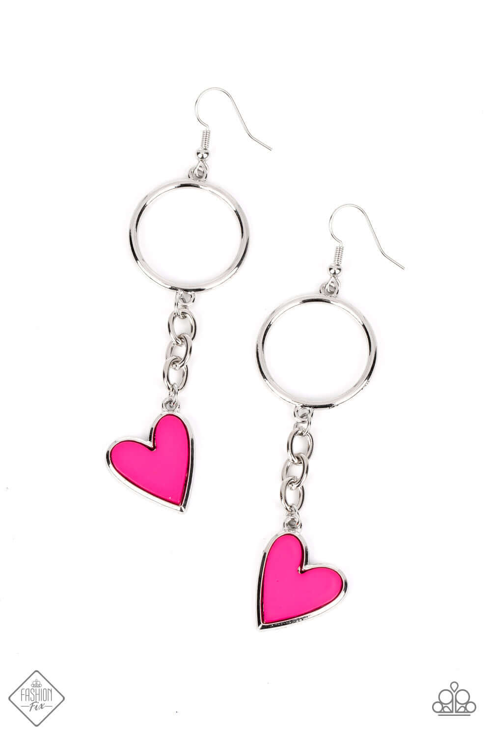 TMST Bling Don’t Miss a HEARTBEAT - Paparazzi Accessories Pink Earrings