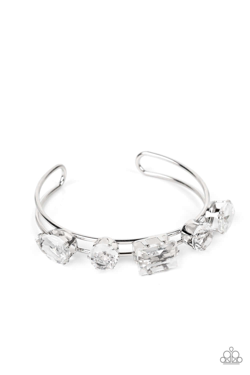 Paparazzi Life of the Party - November 2022 Uniquely Untapped - White $5 Jewelry with Janet Morgan Bracelets