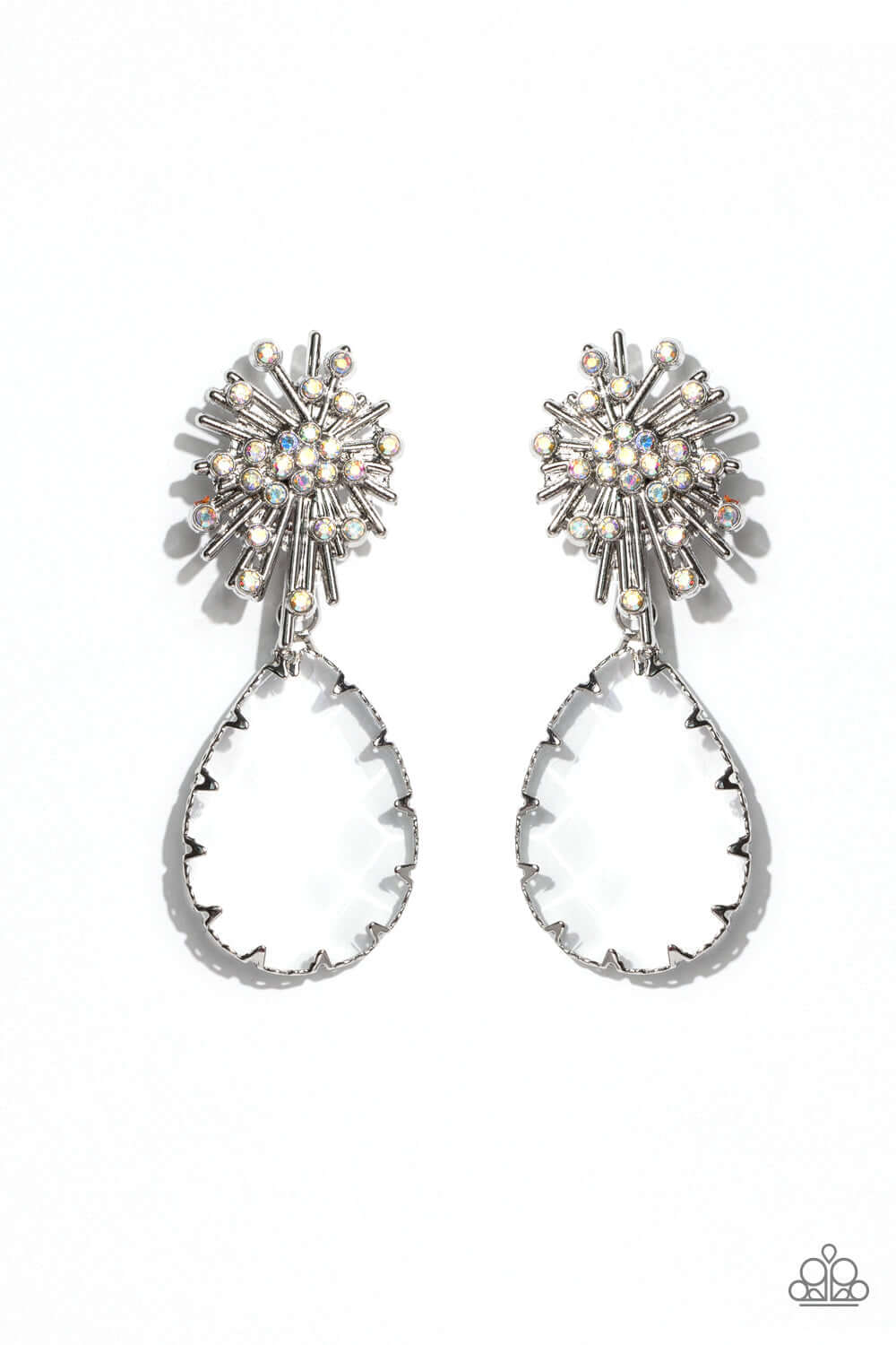 Stellar Shooting Star - Multi Paparazzi Earrings $5 Jewelry with Janet Morgan Earrings