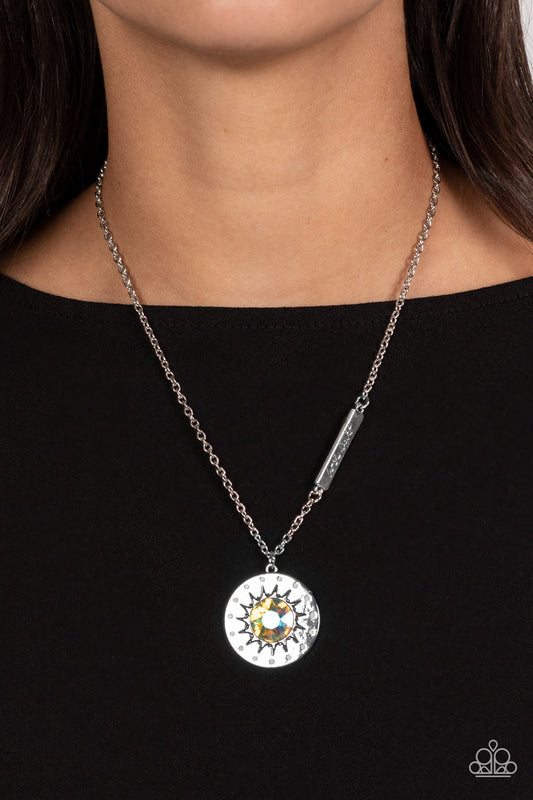Sundial Dance - Multi Paparazzi Accessories Necklace $5 Jewelry with Janet Morgan Necklace