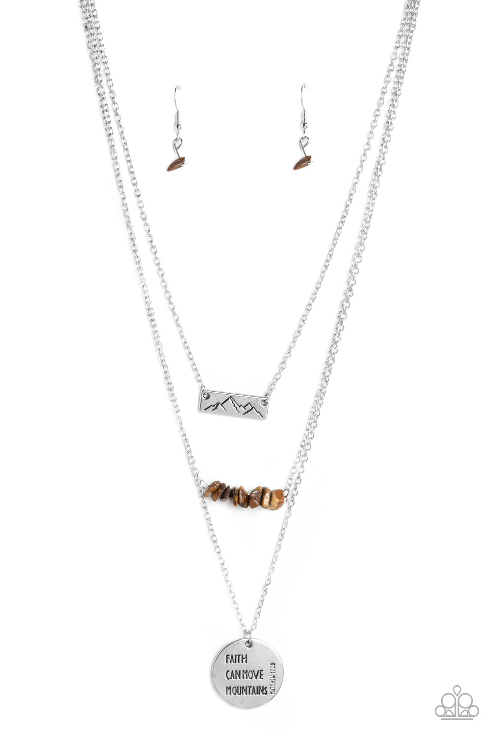 Miracle Mountains Paparazzi Accessories Brown Necklace $5 Jewelry with Janet Morgan Necklace