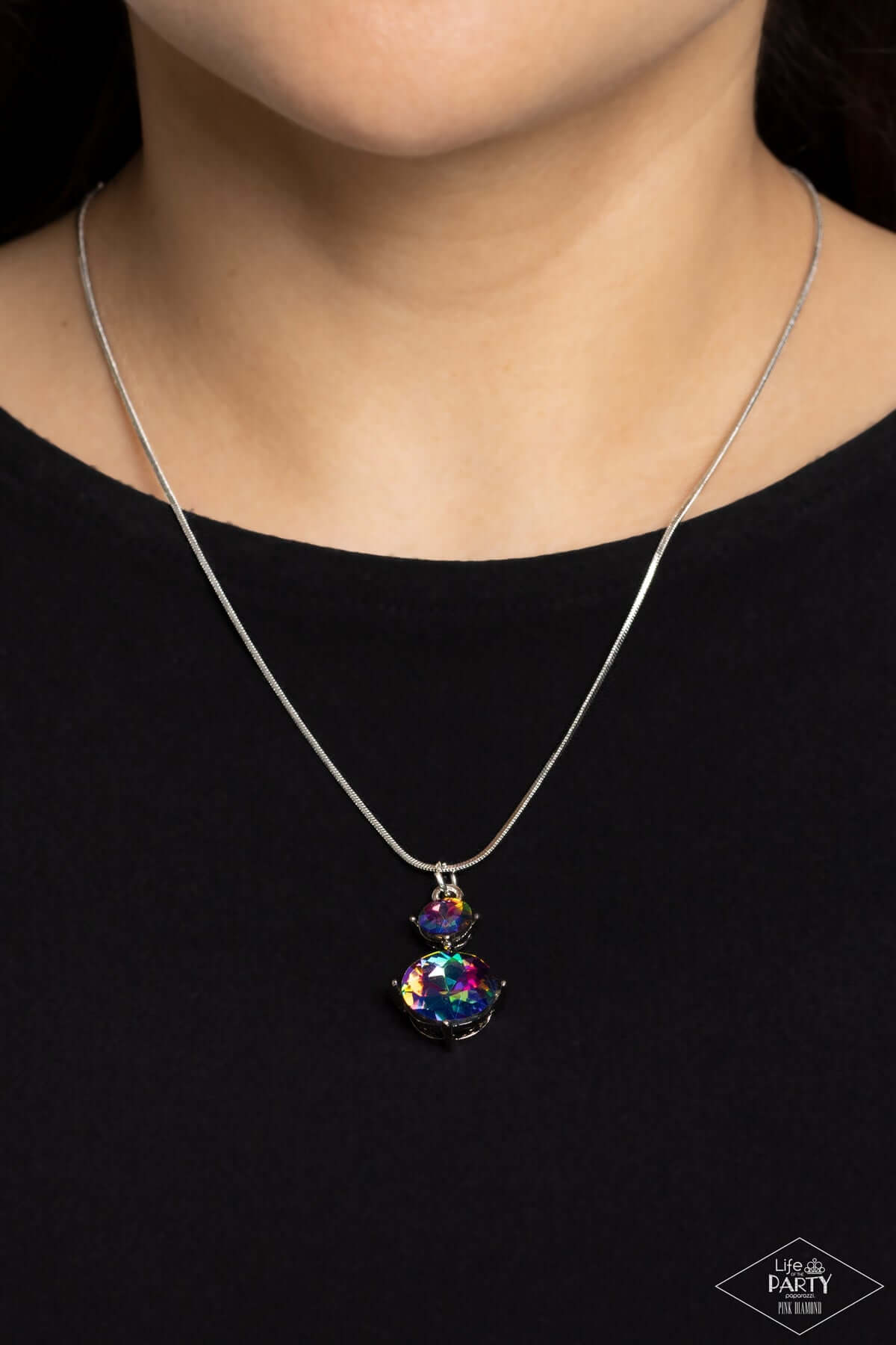 Top Dollar Diva - Multi Paparazzi Life of the Party Necklace $5 Jewelry with Janet Morgan Necklaces