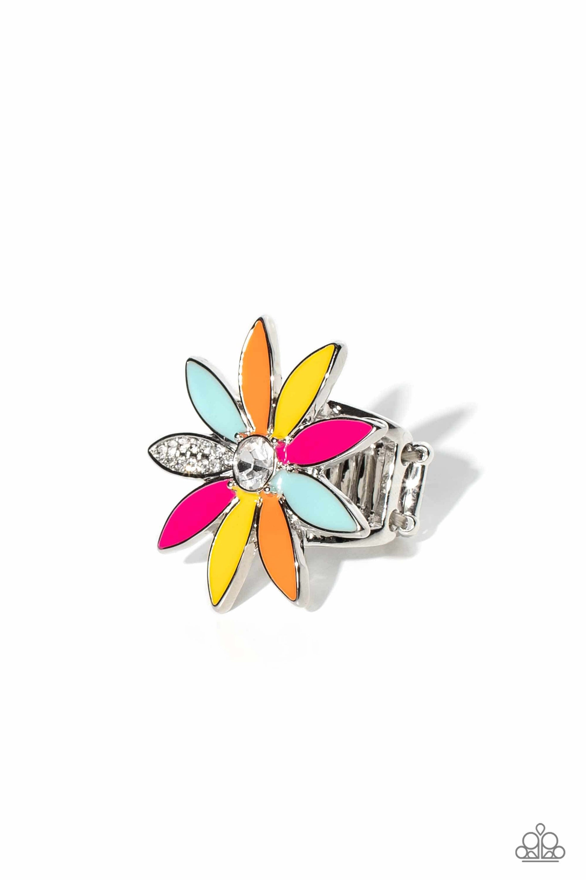 Lily Lei - Multi Paparazzi Life of the Party Ring $5 Jewelry with Janet Morgan Rings