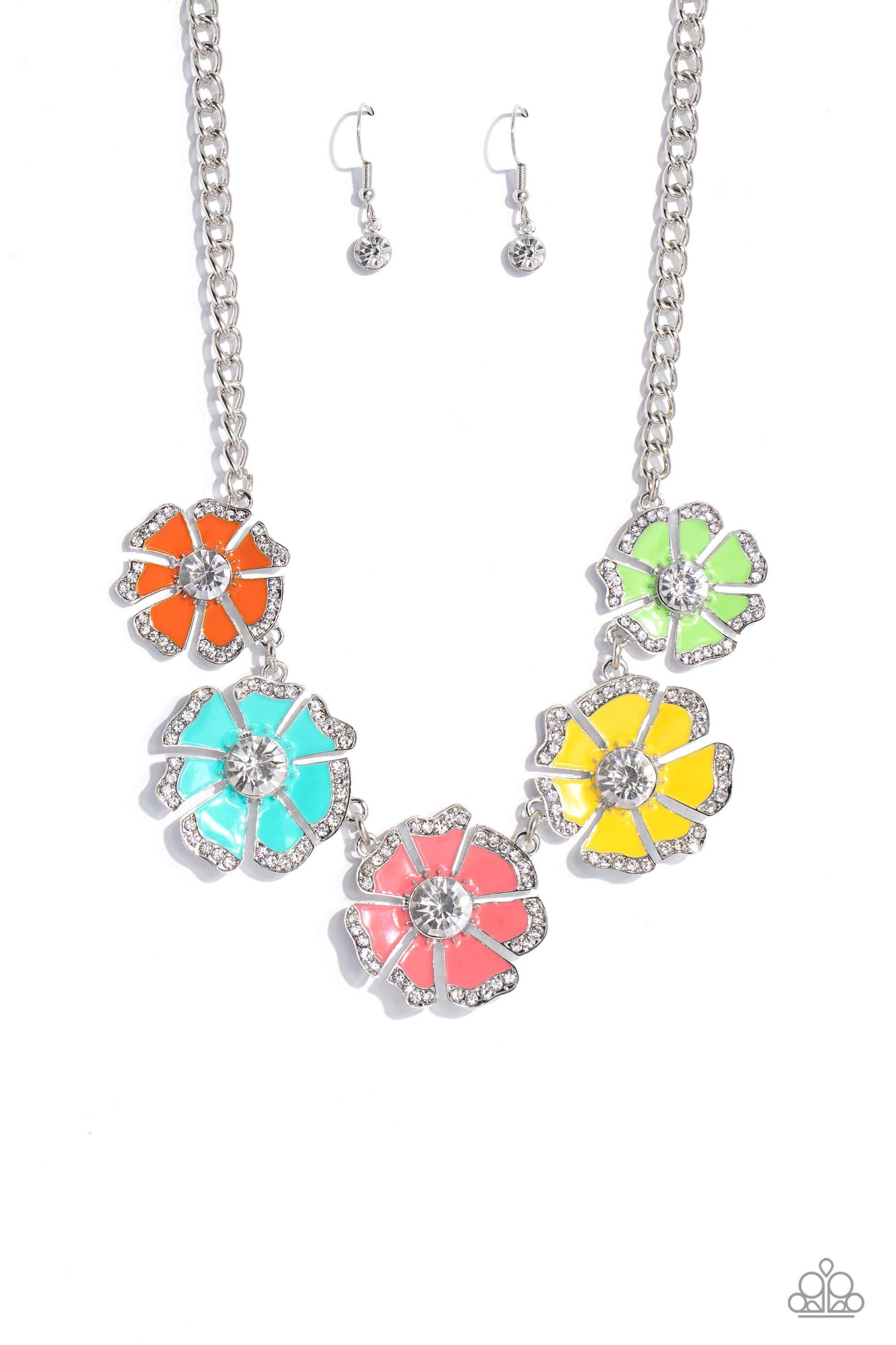 Playful Posies - Multi Paparazzi Life of the Party Necklace $5 Jewelry with Janet Morgan Necklaces