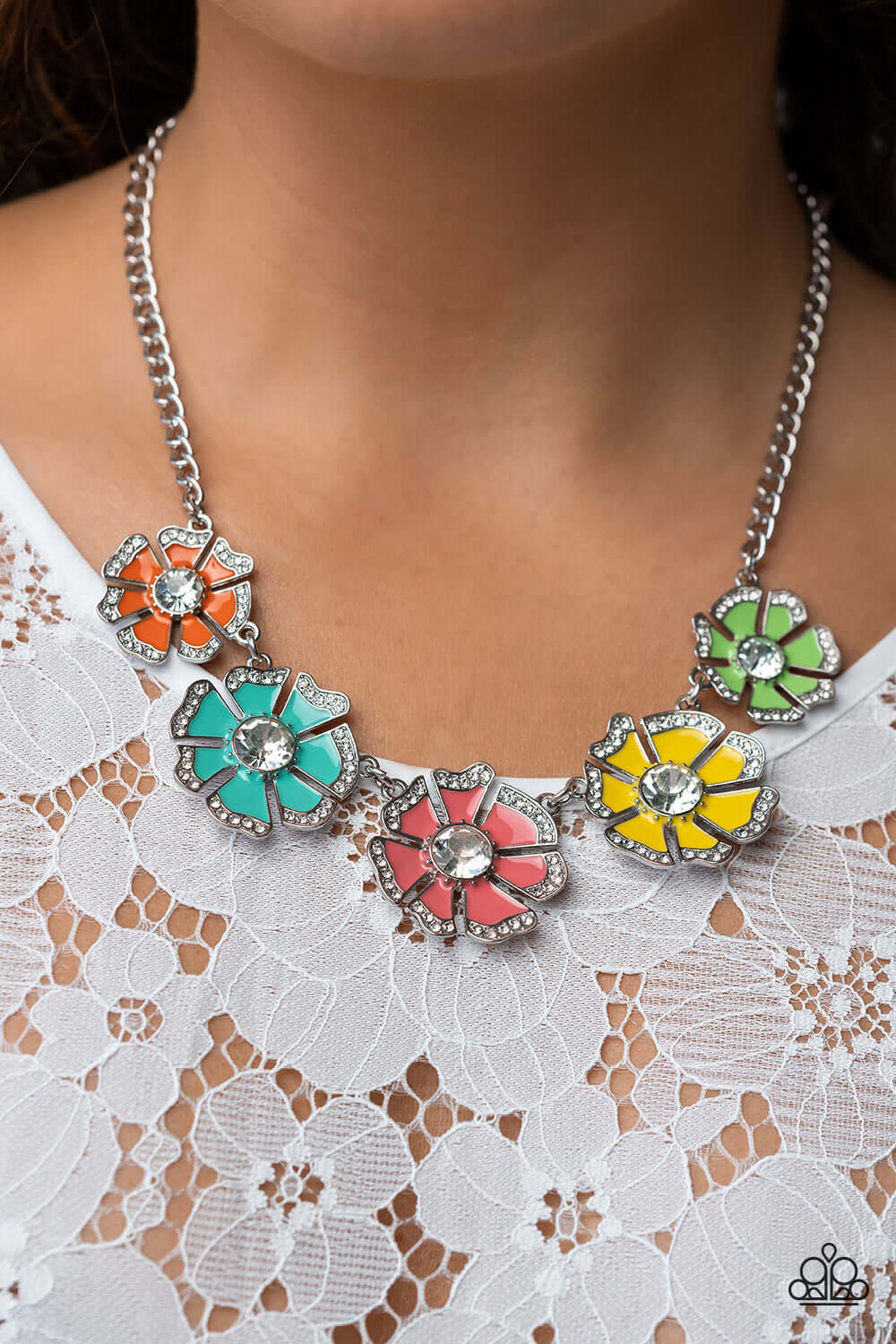 Playful Posies - Multi Paparazzi Life of the Party Necklace $5 Jewelry with Janet Morgan Necklaces