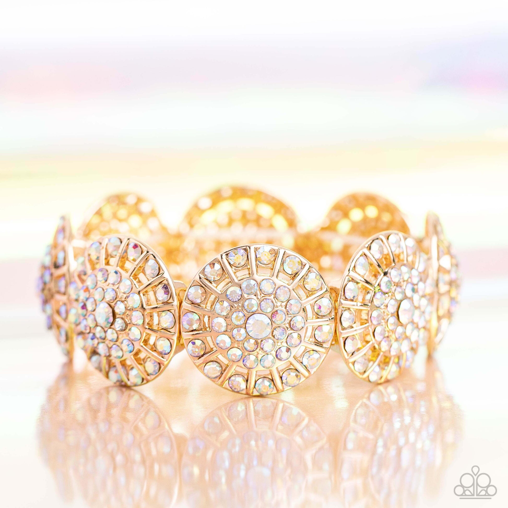 Executive Elegance - Multi Paparazzi Bracelet $5 Jewelry with Janet Morgan Bracelets