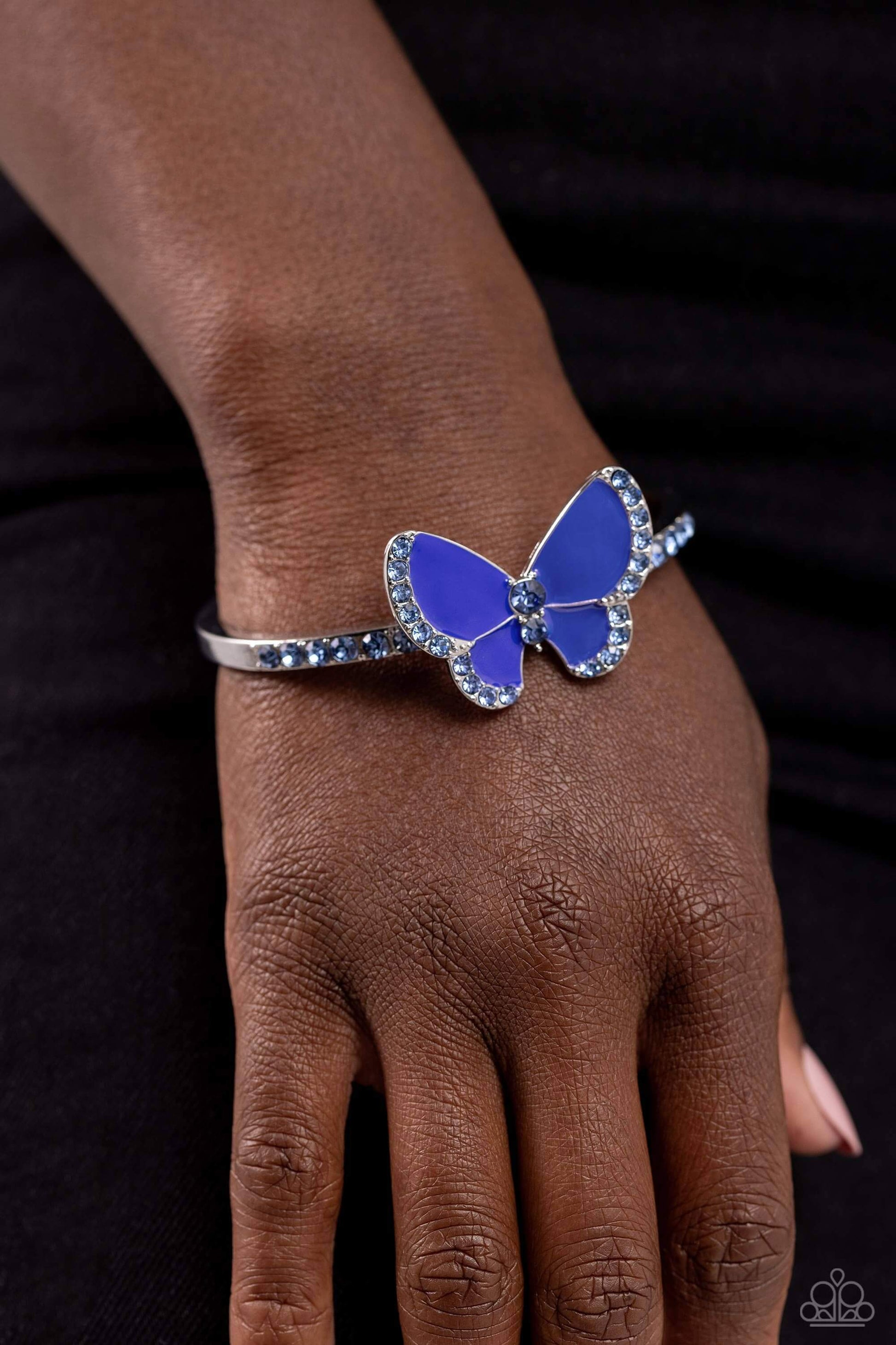 Particularly Painted - Blue Paparazzi Bracelet $5 Jewelry with Janet Morgan Bracelets