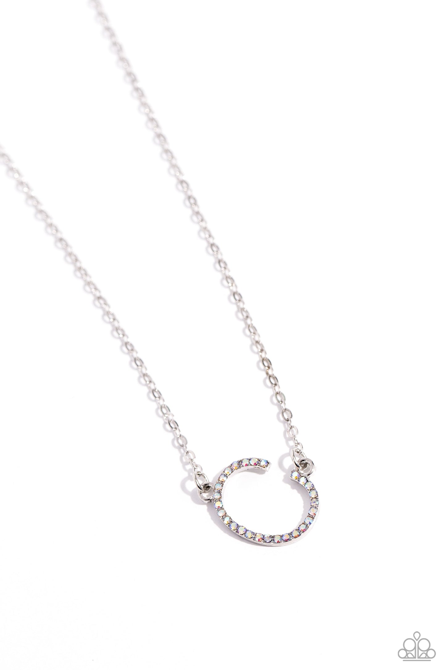 TMST Bling INITIALLY Yours - C - Multi Paparazzi Necklace