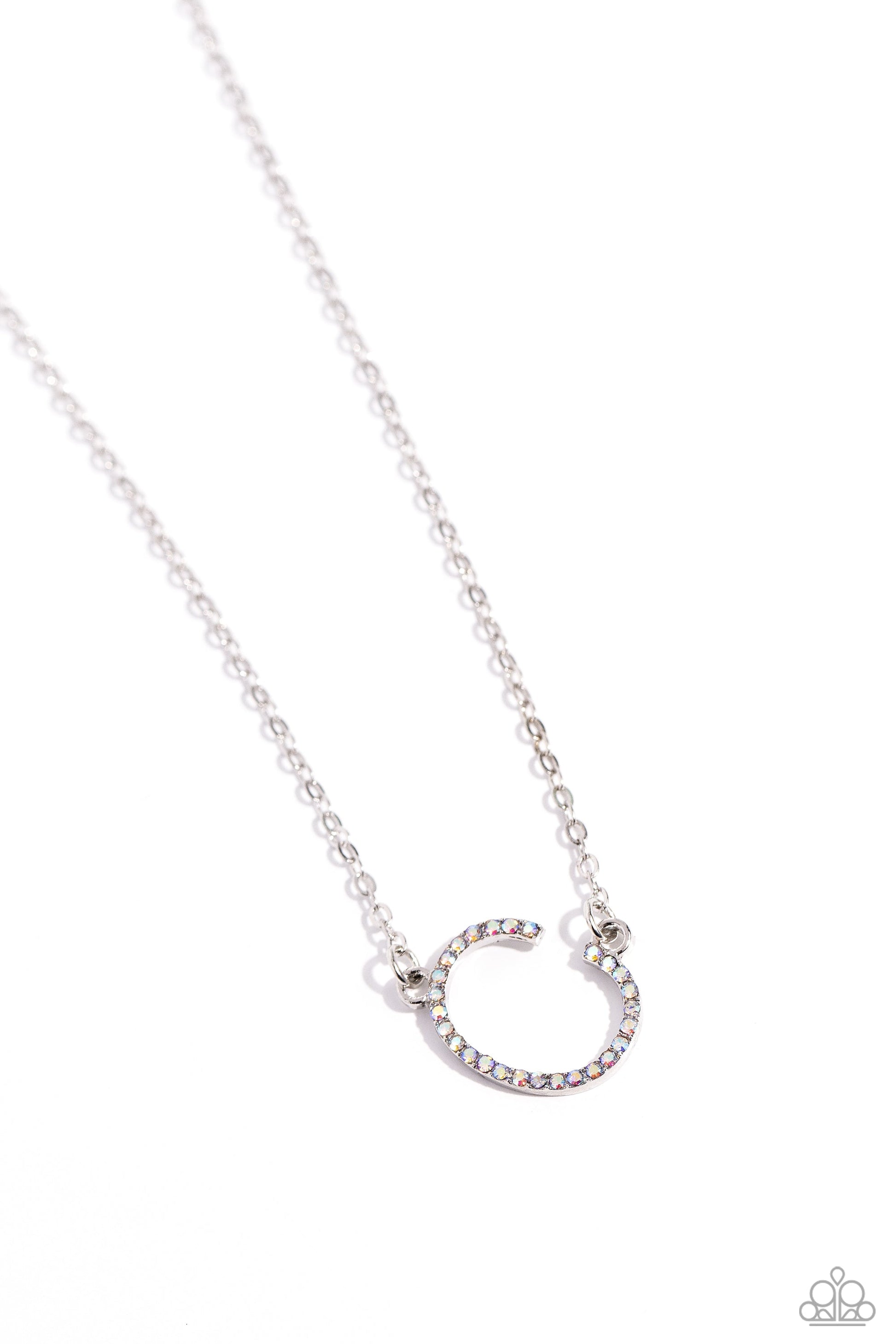 TMST Bling INITIALLY Yours - C - Multi Paparazzi Necklace