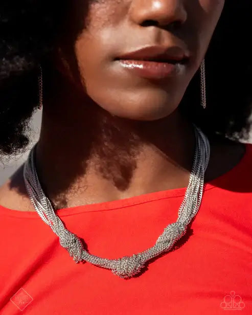 Paparazzi ♥ Magnificent Musings - Complete Trend Blend Accessories,Fashion Fix Set,Set,Silver