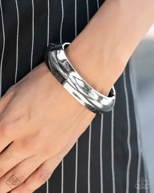 Paparazzi Magnificent Musings - Complete Trend Blend Accessories,Fashion Fix Set,Set,Silver