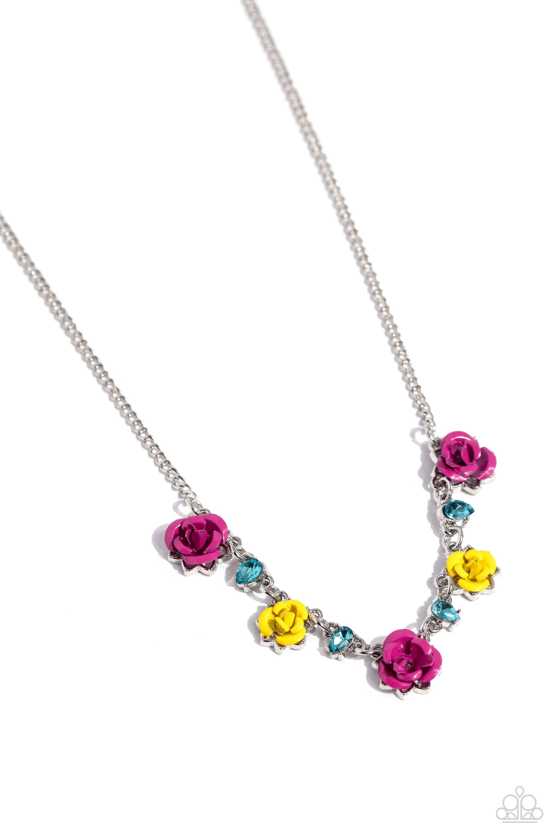 Strike a ROSE - Pink Paparazzi Necklace $5 Jewelry with Janet Morgan Necklaces