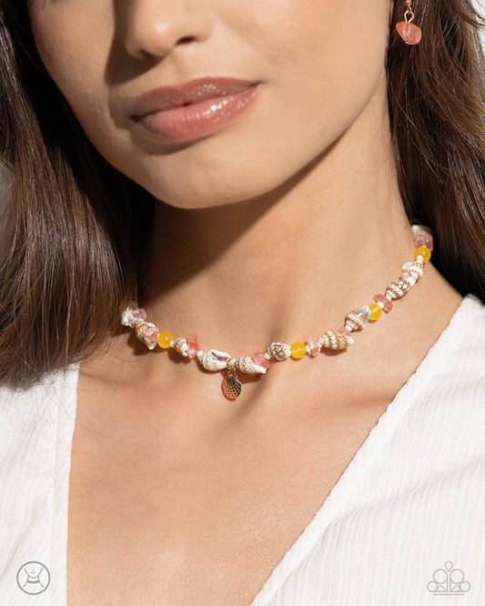 SAND-sational Season - Multi Paparazzi Necklace $5 Jewelry with Janet Morgan Jewelry