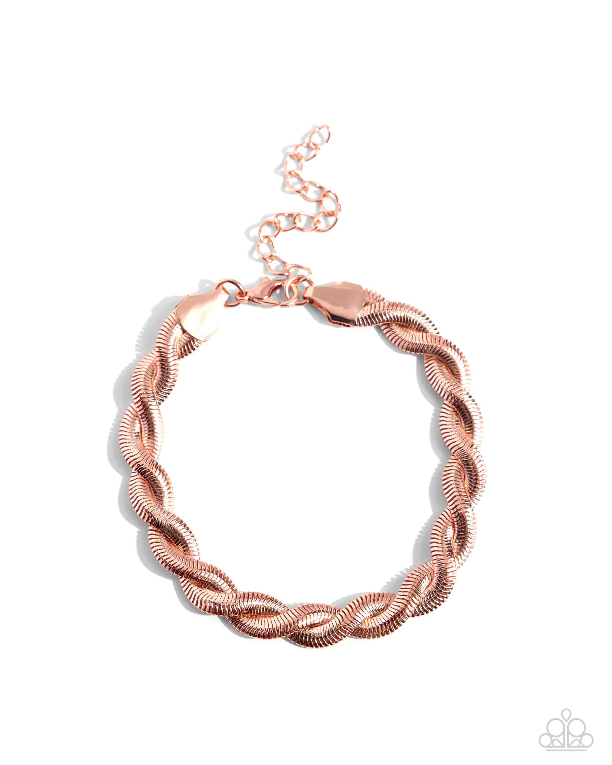Tasteful Twists - Copper Paparazzi Bracelet $5 Jewelry with Janet Morgan Bracelets