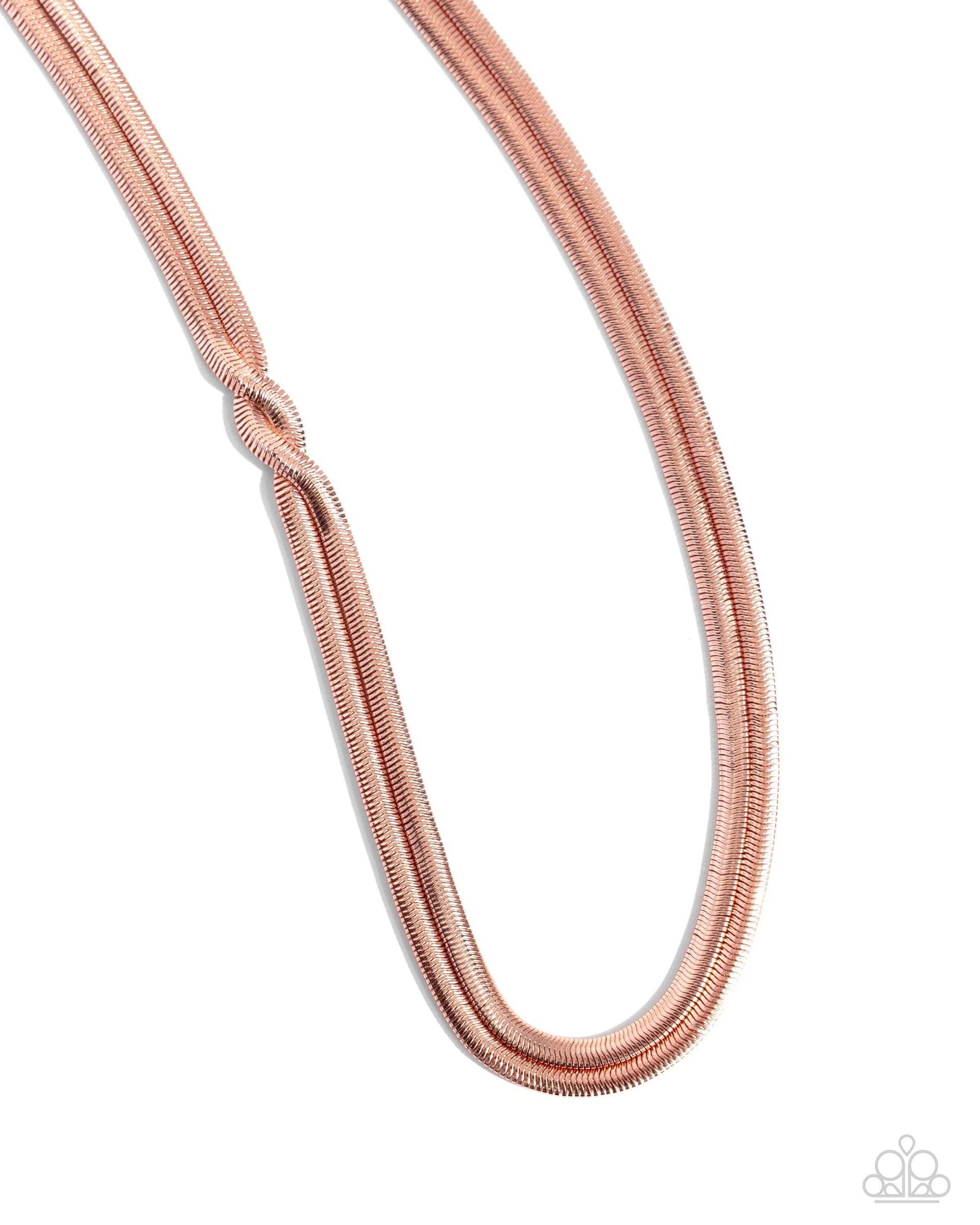 Tasteful Time - Copper Paparazzi Necklace $5 Jewelry with Janet Morgan Jewelry Set