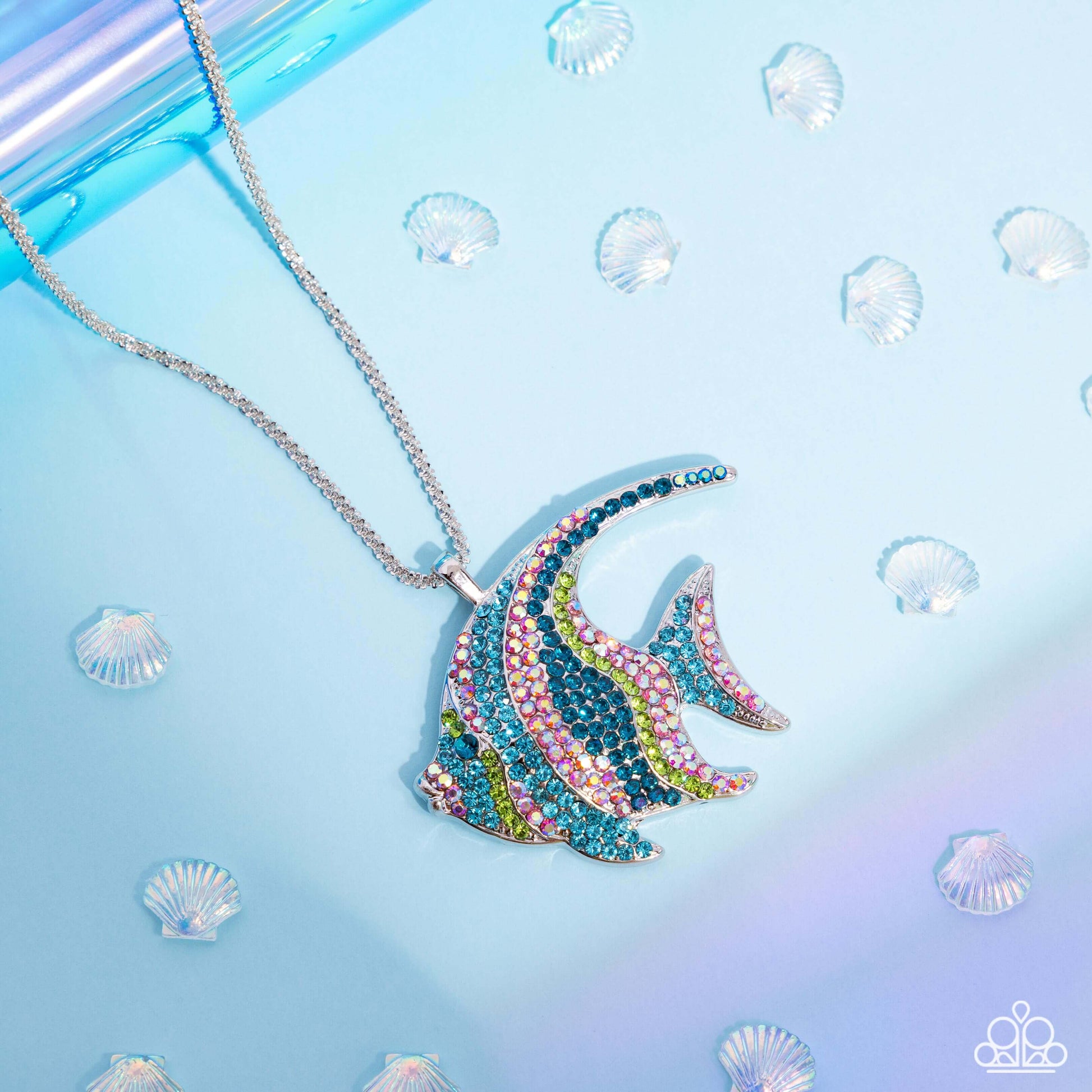 Tropical Talent - Multi Paparazzi Oceanic Necklace $5 Jewelry with Janet Morgan Necklaces