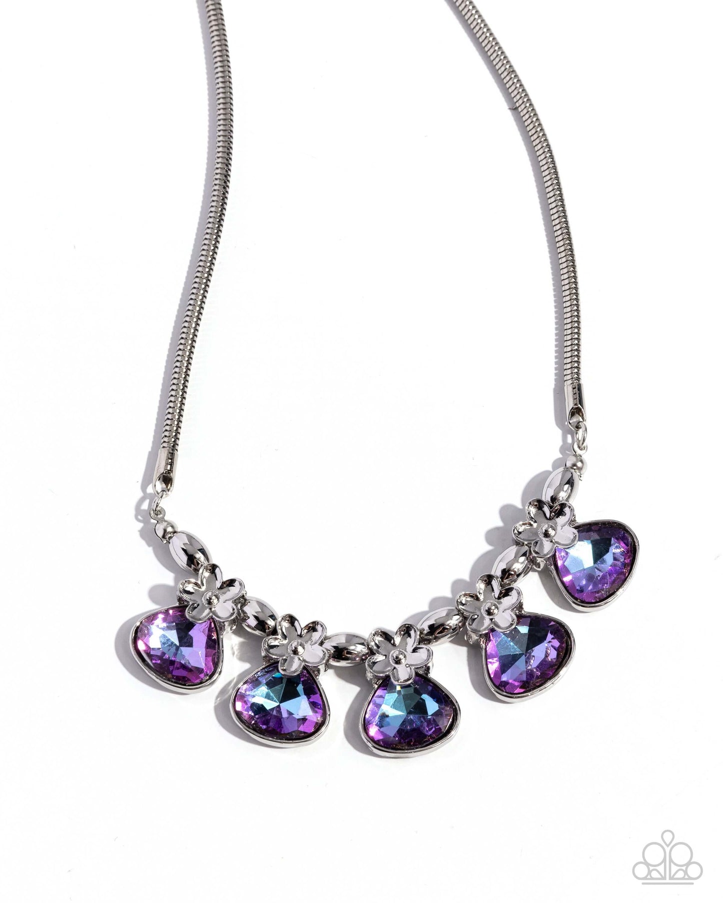 Teardrop Tribute - Purple Paparazzi Necklace $5 Jewelry with Janet Morgan Necklace
