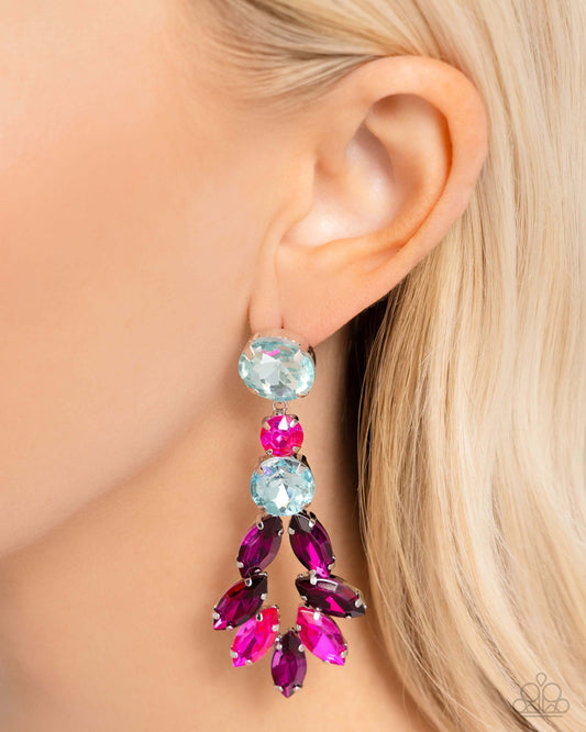Cascading Cache - Multi Paparazzi Earrings $5 Jewelry with Janet Morgan Earrings