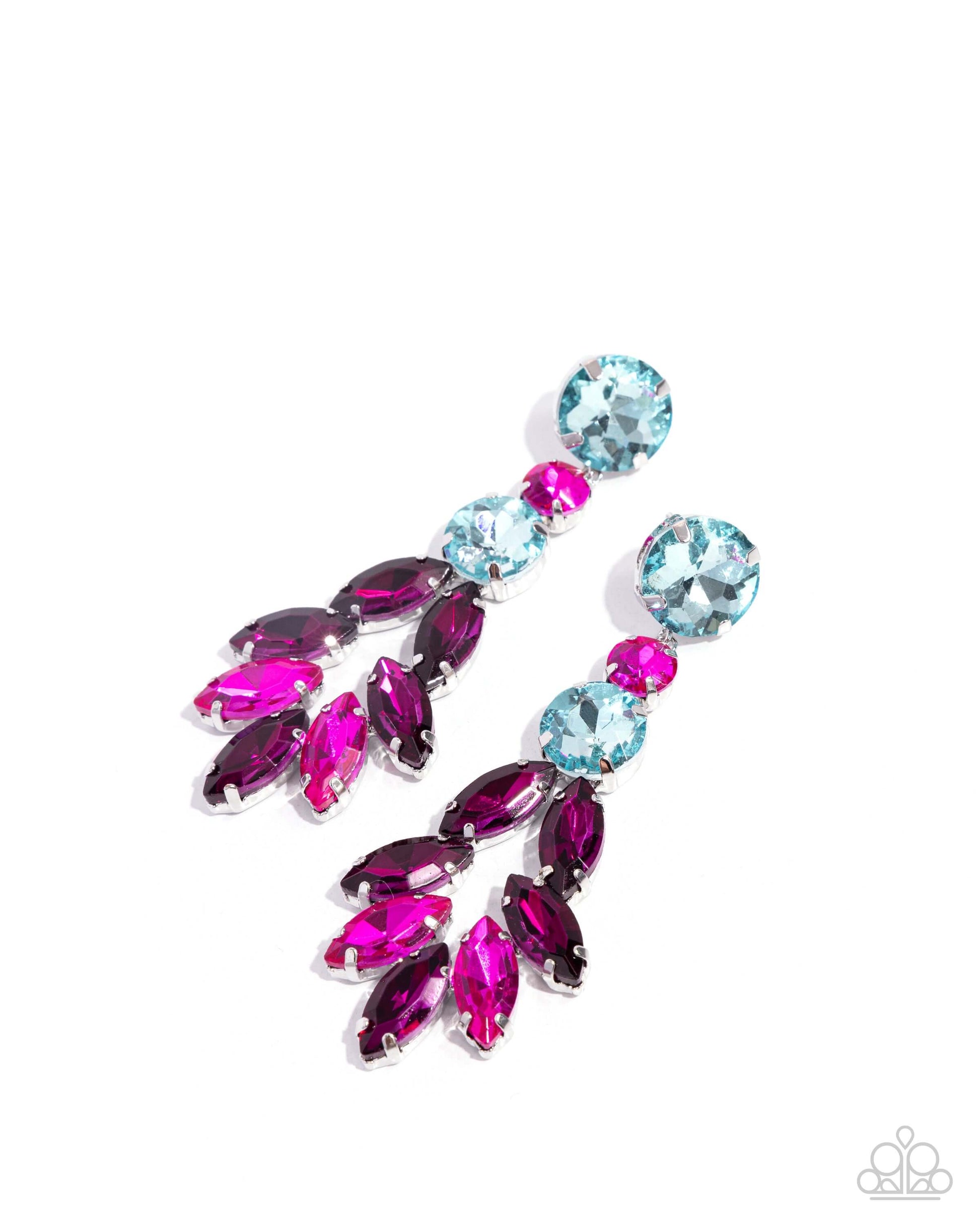 Cascading Cache - Multi Paparazzi Earrings $5 Jewelry with Janet Morgan Earrings