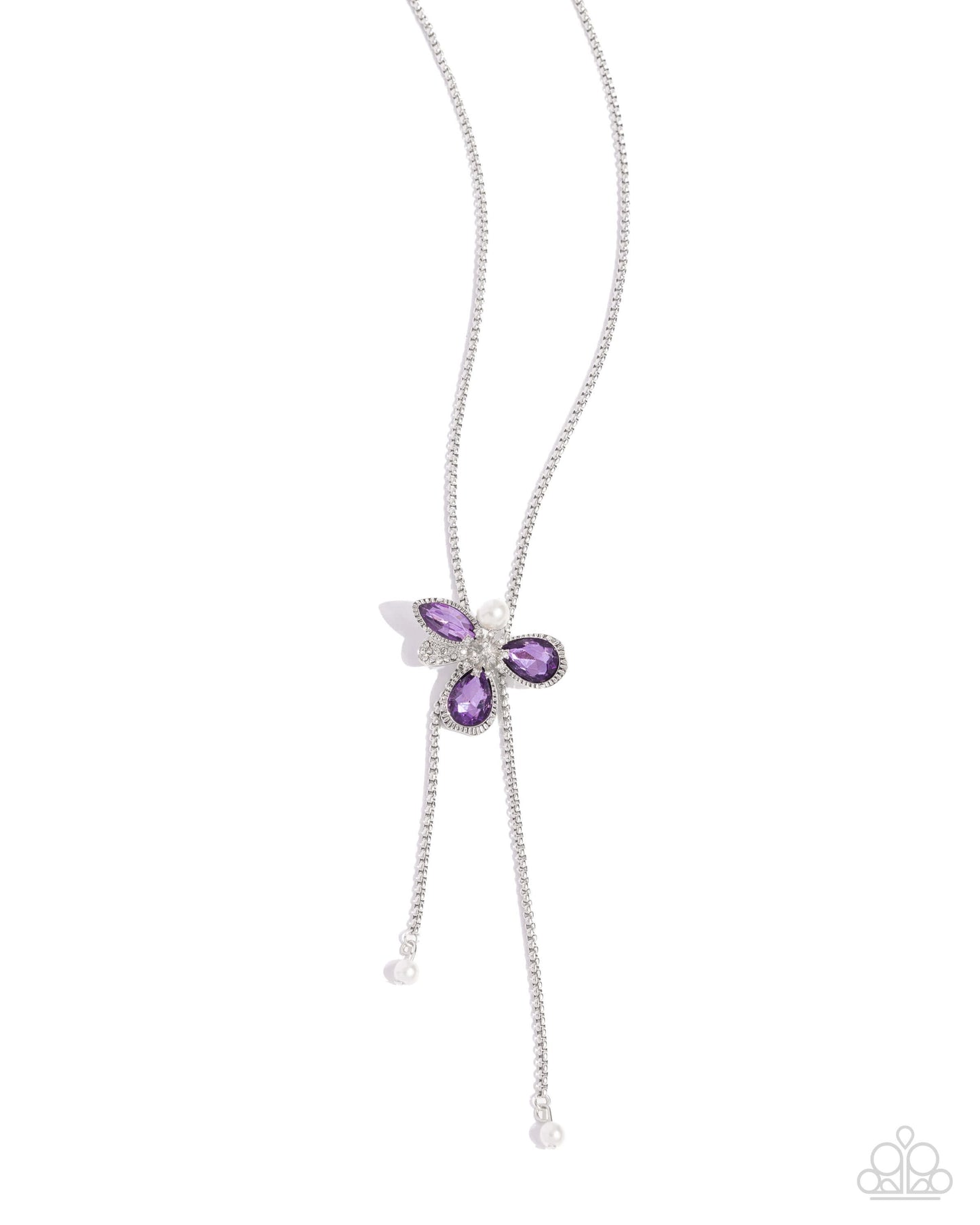 FLORAL Values - Purple Paparazzi Necklace $5 Jewelry with Janet Morgan Necklaces